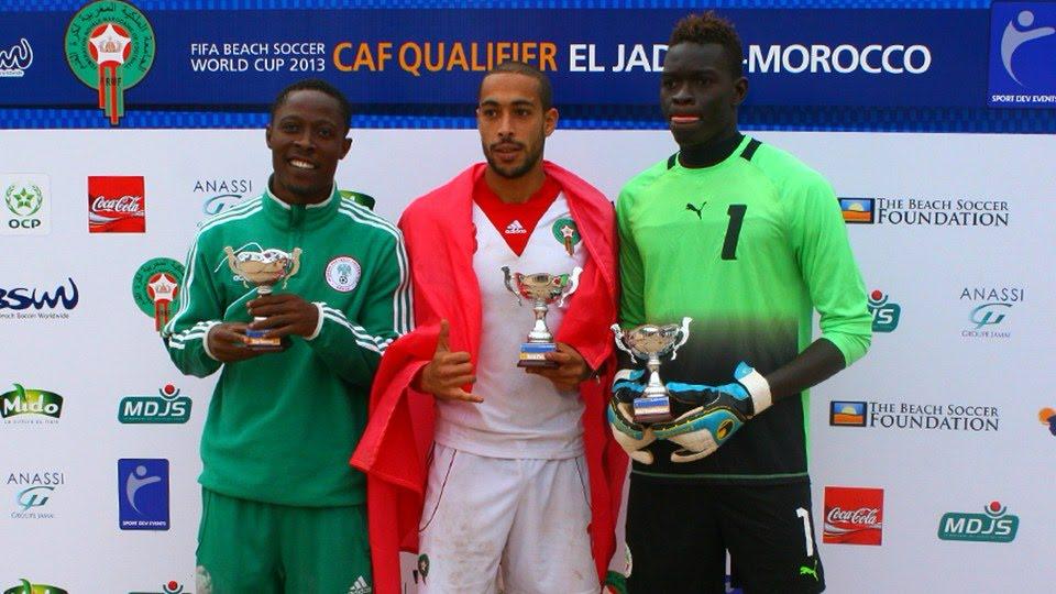 CAF Beach Soccer World Cup Qualifier 2013 β El Jadida, Morocco CAF Beach Soccer World Cup Qualifier 2013 β El Jadida, Morocco