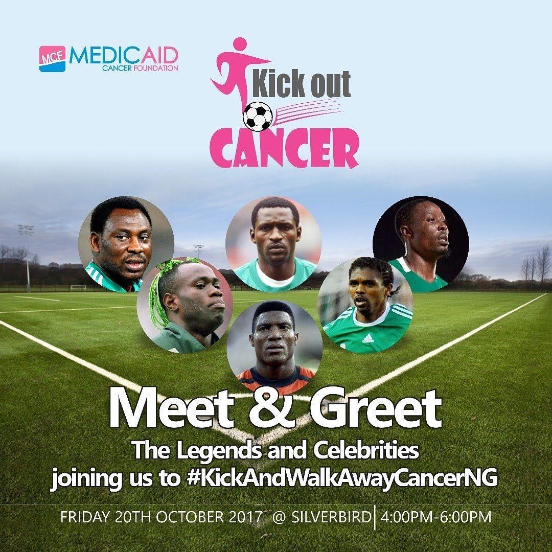 Kick Out Cancer Meet & Greet – 20 October 2017